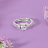 Silver Adjustable Ring for Female